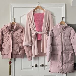 Pretty in pink winter gear!